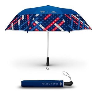 FOLDS OF HONOR COLLAPSIBLE UMBRELLA by Weatherman